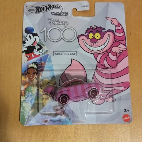 Disney Hot Wheels 100 Alice in Wonderland Cheshire cat character car brand New - Picture 3 of 10